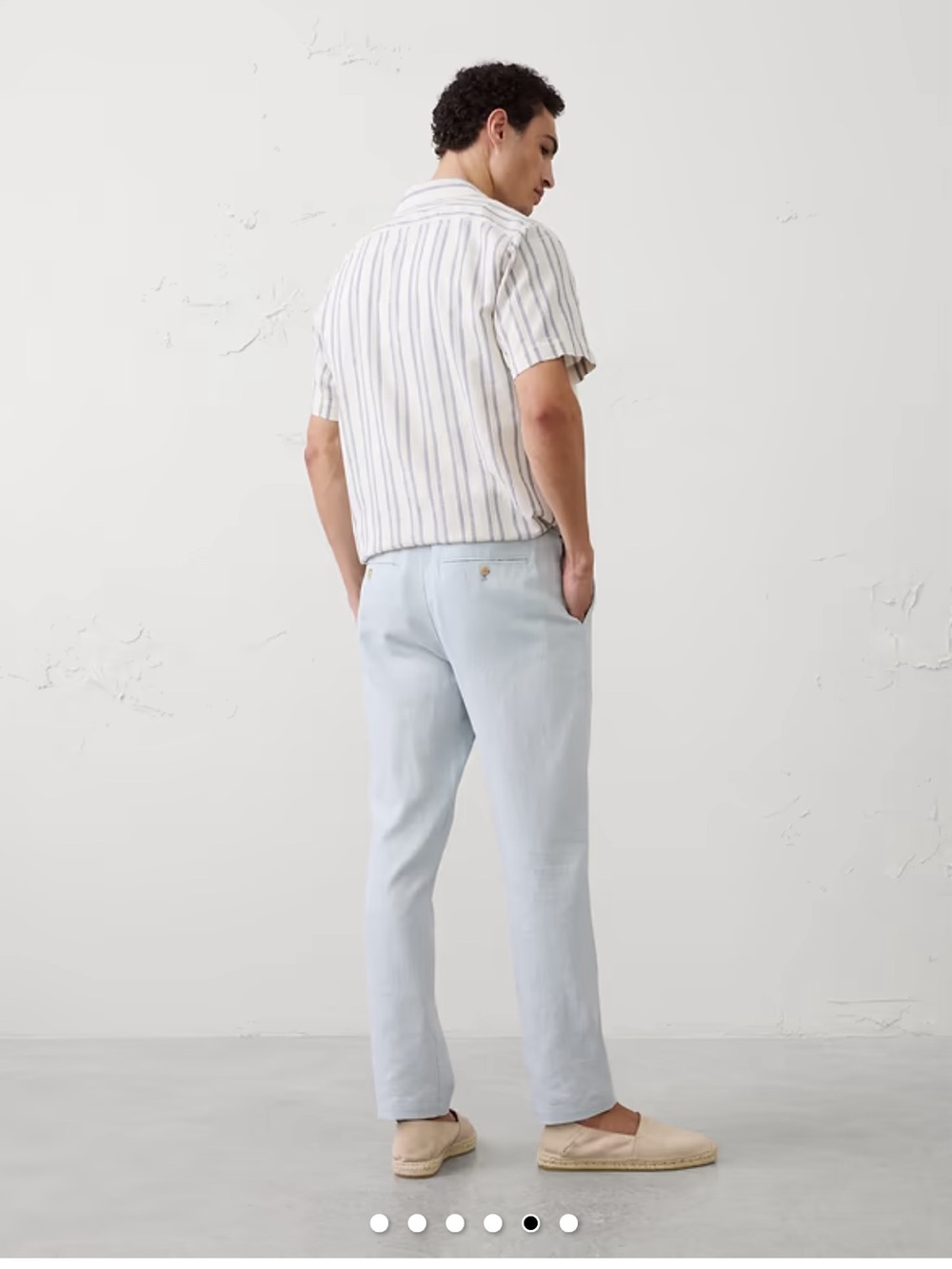 Banana Republic Men’s linen blend pants